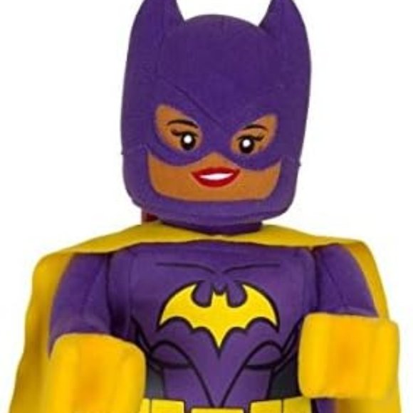 Lego Batgirl Batman Plush Stuffed Animal toy Birthday Present Girl Superhero - Picture 2 of 4